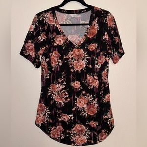 Lularoe, iris tunic, size xsmall, floral